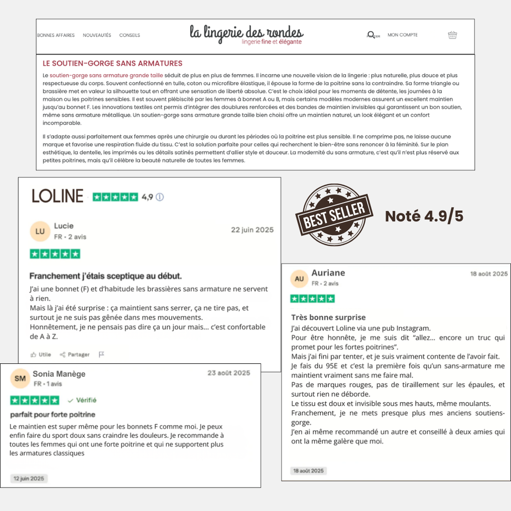 Soutien-Gorge Confort Absolu (Sans Armature)